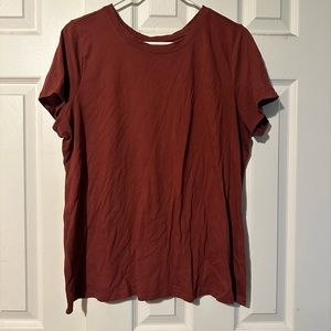 Torrid Burnt Orange/Copper Shirt